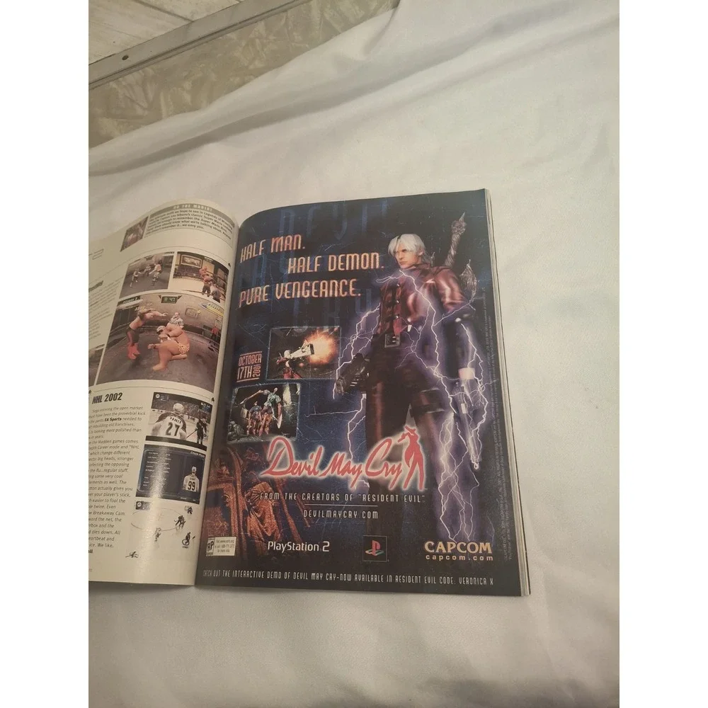 EGM Electronic Gaming Monthly 146 Sept 2001 Final Fantasy X Resident Evil CV AD